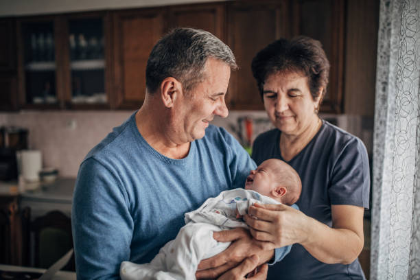 istock Grandparents and their grandchild 1200951659