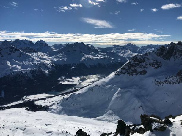 istock Swiss Alps from ski slopes 1200951920