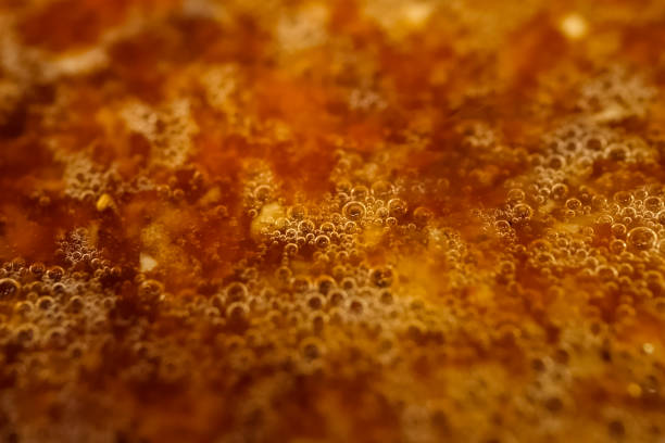 Boiling jam, background texture