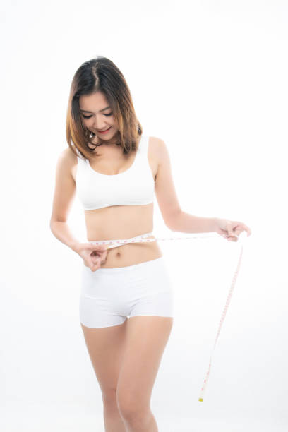 istock Healthy woman studio portrait. 1200954583