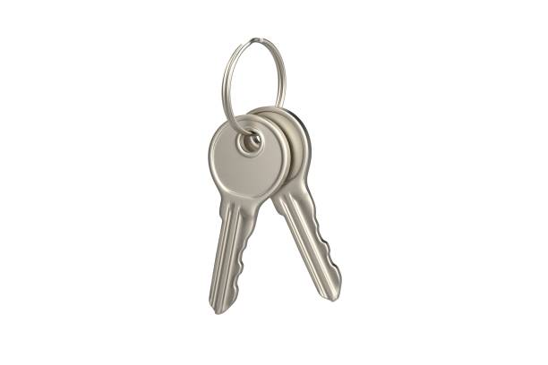 Realistic 3D Render of Small Keys