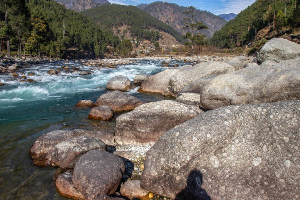 istock A small river flowing through the valleys of the himalayan mountains 1200959544
