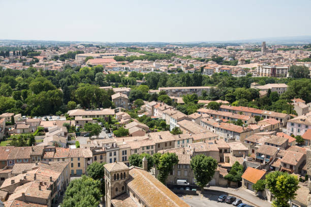 istock View of Carcassonne from the fortress 1200959562