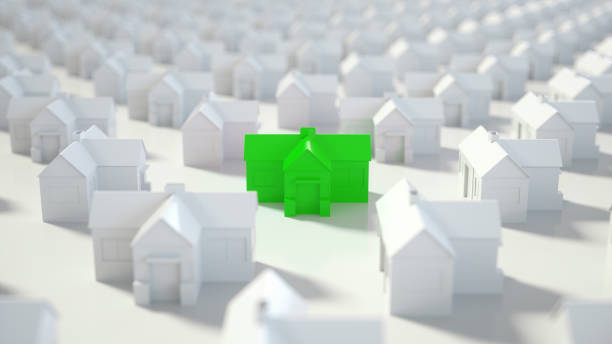 istock The good House Green Front view 1200964003