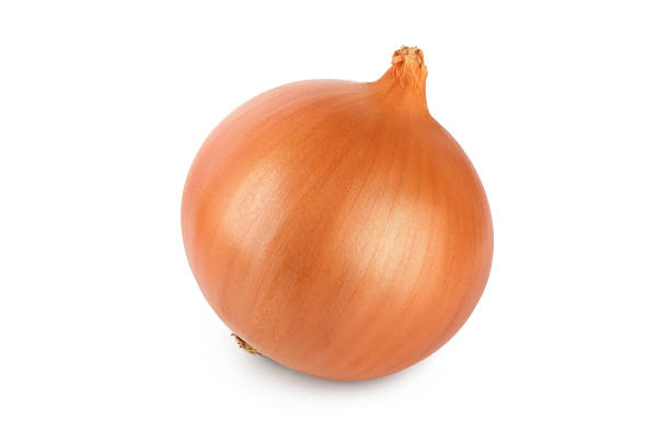 istock One yellow onion isolated on white background close up 1200968945