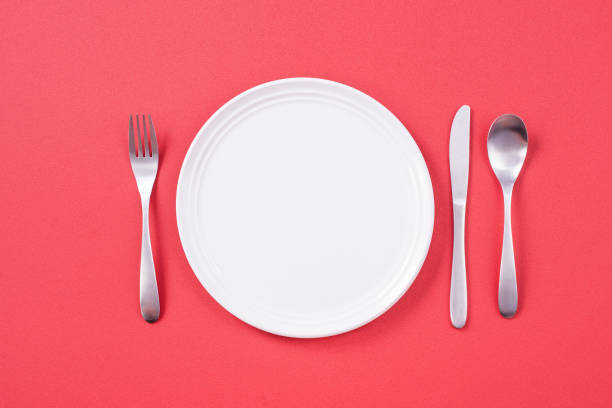 istock Valentine's Day design concept - Romantic plate dish in restaurant, holiday celebration meal promotion for couple and lover dating, top view, flat lay, overhead 1200970920