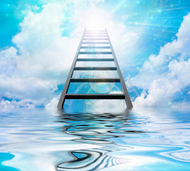 istock Ladder to the sky 1200974762