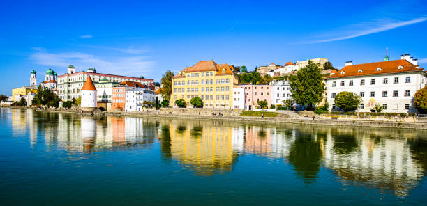 old town of the famous bavarian village passau