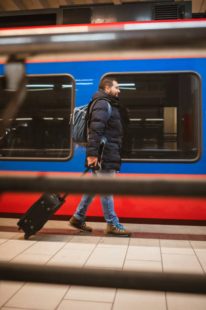 istock A solo traveler is waiting at the train station 1200979372