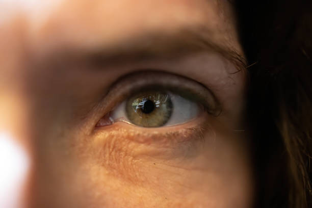 istock Woman eye macro closeup 1200979413