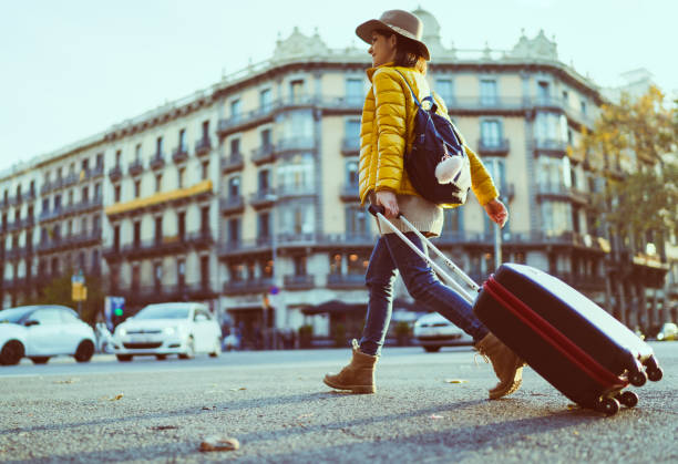 istock Tourist visiting Barcelona 1200982786