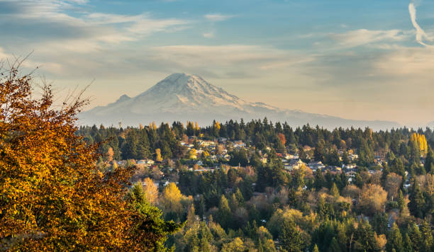 istock Autumn Homes And Mountain 2 1200984276