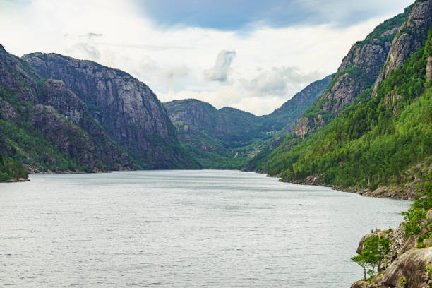 istock Fjord landscape in Norway 1200985166