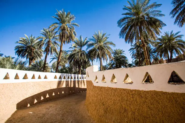 Ghadames in western Libya is also called the white City, it is situated in the desert and an oasis