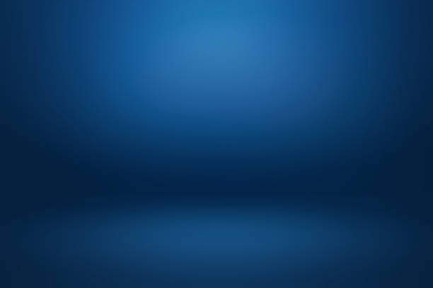 istock Dark gradient Blue abstract background for product montage or text backdrop design 1200988344