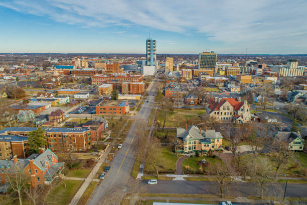 istock South Bend Downtown Aerial View 5 1200996585