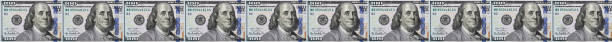 istock Cloned Benjamine Franklin portrait on 100 dollar bill 1201007383