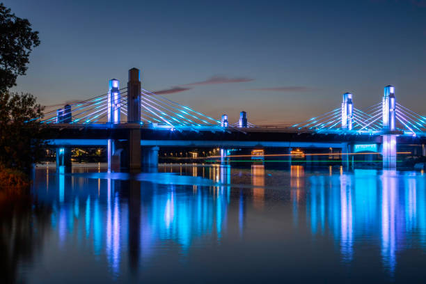 ponte interstatale 35 a waco, texas - waco foto e immagini stock