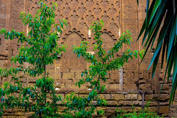 Ruins of the Roman city known as Sala Colonia and the Islamic complex of Chellah, mosque and minaret ruined. Ruins of the Roman city known as Sala Colonia and the Islamic complex of Chellah, mosque and minaret ruined. Chellah is the necropolis of Rabat. Morocco. sala colonia stock pictures, royalty-free photos & images