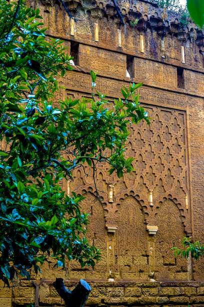 Ruins of the Roman city known as Sala Colonia and the Islamic complex of Chellah, mosque and minaret ruined. Ruins of the Roman city known as Sala Colonia and the Islamic complex of Chellah, mosque and minaret ruined. Chellah is the necropolis of Rabat. Morocco. sala colonia stock pictures, royalty-free photos & images