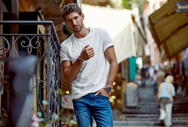 istock Hansome man in daily outfit 1201011521