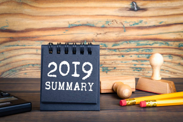 istock 2019 Summary. Report, Achievements, Losses and Goal Completion 1201014914