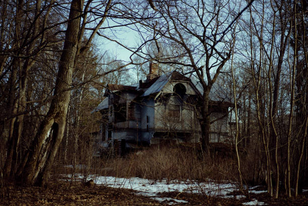 istock Old wooden mansion. 1201015085