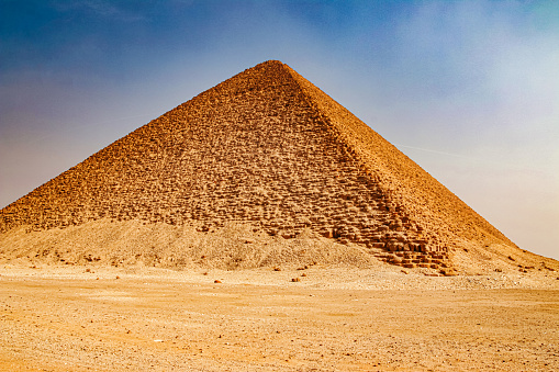 Pink Pyramid - the northern pyramid of Pharaoh Snofru in Dakhshur, XXVI century BC.