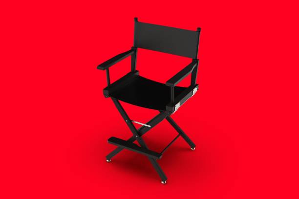 istock 3d Rendering Film Industry Concept on red background 1201020641