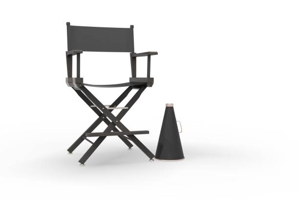 istock 3d Rendering Film Industry Concept on white background 1201020645
