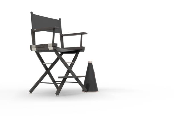 istock 3d Rendering Film Industry Concept on white background 1201020646