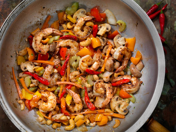 istock Kung Pau Cashew Shrimp 1201023107