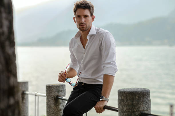 istock Handsome man in casual clothing 1201025996