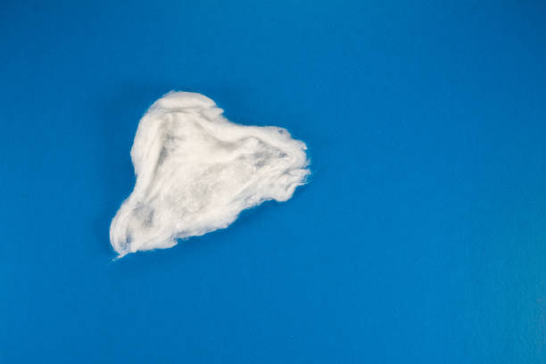istock small rolls of medical cotton on blue background 1201026415