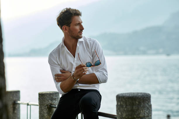istock Handsome man in casual clothing 1201027315