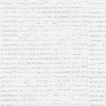 Newspaper seamless pattern with old unreadable text and images. Vintage blurred paper news texture square background. Textured page. Sepia beige collage. Print for textile, wallpaper, wrapping paper.