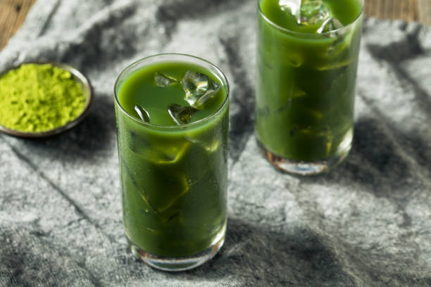 istock Homemade Iced Matcha Drink 1201027829