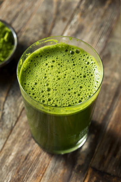 istock Homemade Green Matcha Beer 1201029606