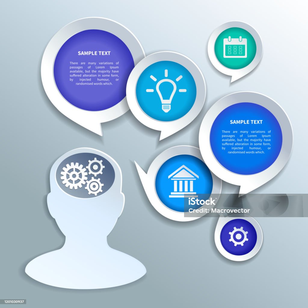 Paper Inforgraphics Paper Infographics 2 Stock Illustration - Download Image Now - 1970 ...