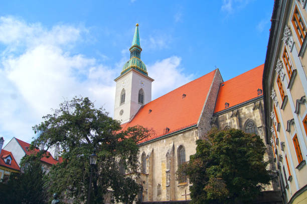 istock St. Martin's cathedral in Bratislava, Slovakia. 1201031220