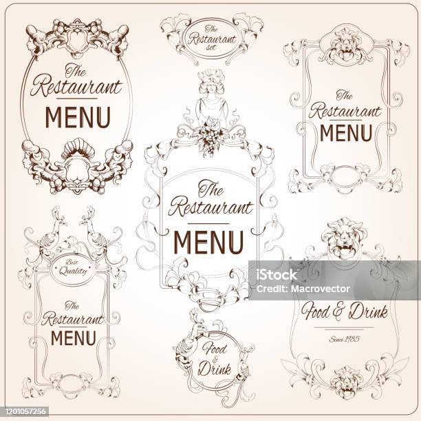Restaurant Map Labels Restaurant Labels Stock Illustration - Download Image Now - Bird ...