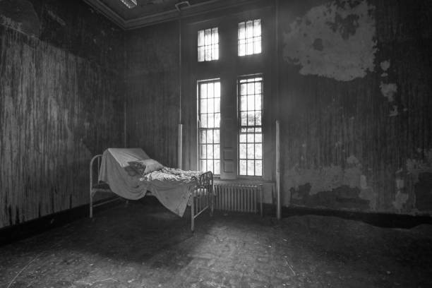 Photos taken inside an old abandoned state run insane asylum