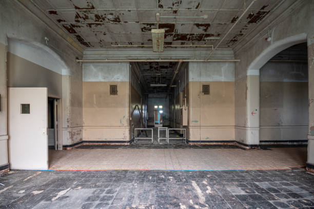 istock Abandoned Insane Asylum State Psychiatric Hospital 1201070754