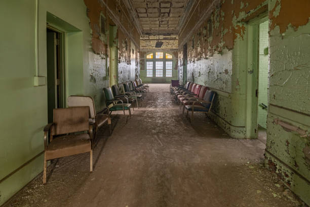 istock Abandoned Insane Asylum State Psychiatric Hospital 1201071140
