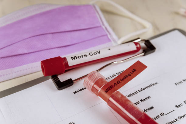 istock Middle East Respiratory Syndrome Coronavirus blood test adding fluid MERS-CoV test 1201079442