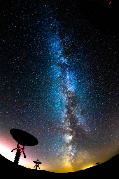 Nebulosa da galáxia - foto de acervo