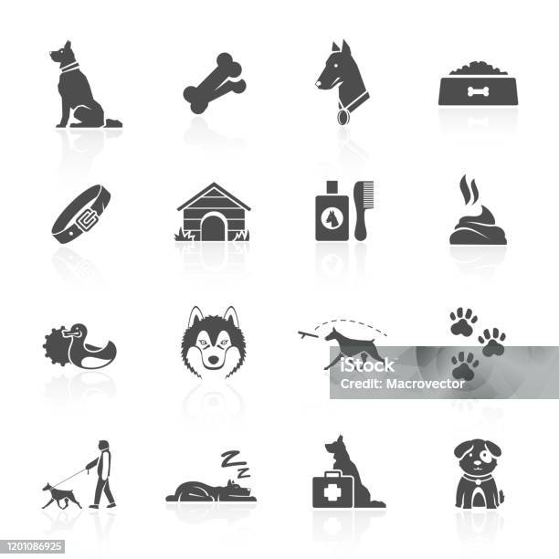 Ikon Anjing Ilustrasi Stok - Unduh Gambar Sekarang - Anjing, Blogging, Ikon - Simbol ortografis