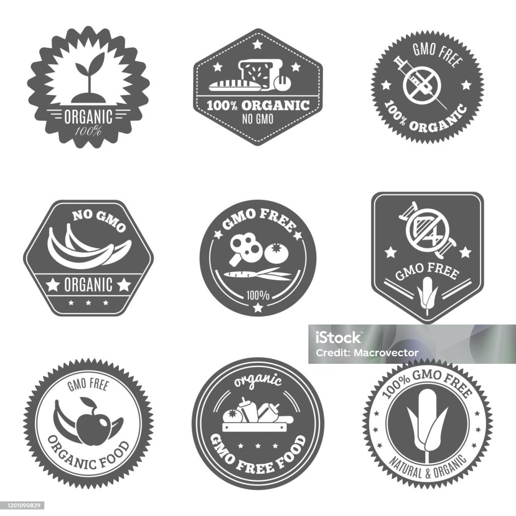 Gemo Label Gmo Label Stock Illustration - Download Image Now - Laboratory ...