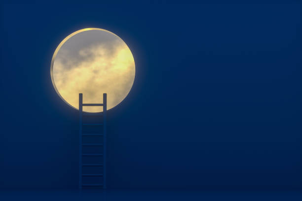 istock Ladder leading to sky 1201097387