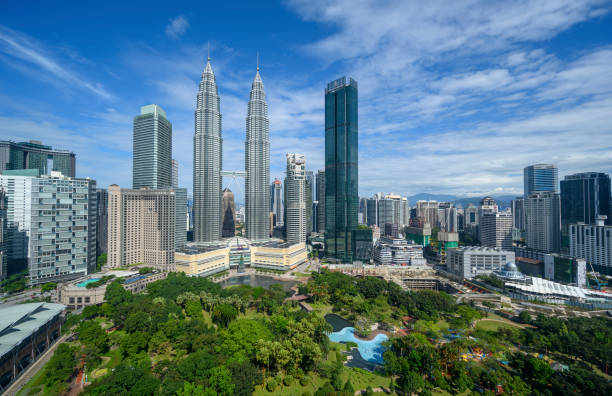 istock Kuala Lumpur Skyline with Petronas Towers a sunny day 1201100312